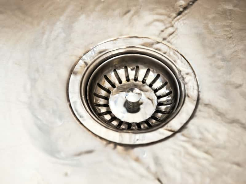 install strainer basket kitchen sink