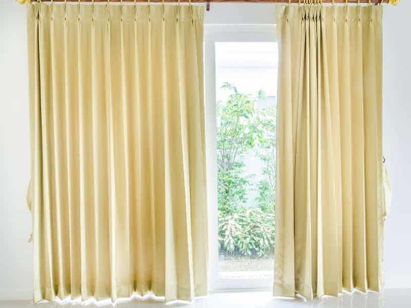 740. How to get creases or wrinkles out of blackout curtains