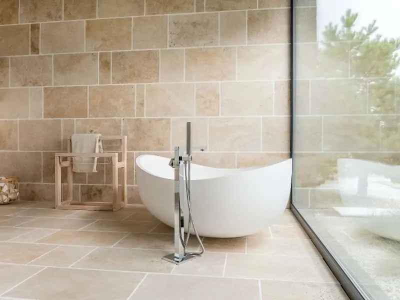 Bathroom Wall Tiles Match Floor, How To Place Tile On Bathroom Wall