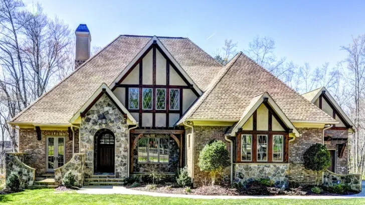 5-Bedroom 2-Story Tudor-Style Home With Lower Level Options (Floor Plan)