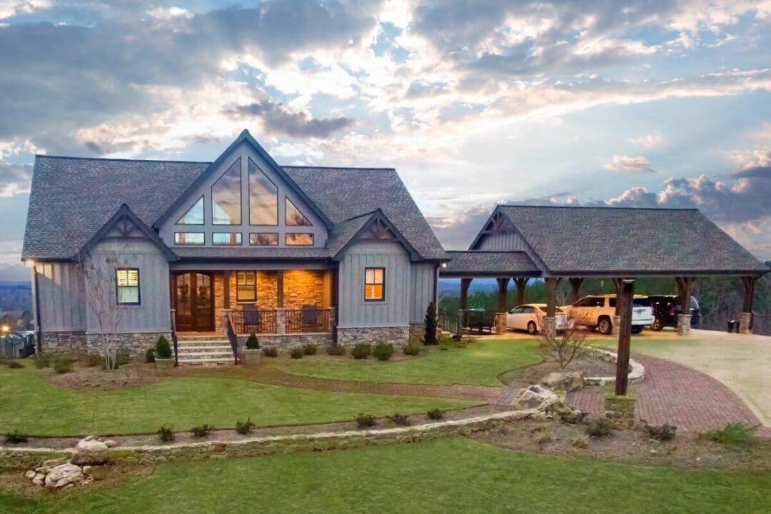 4-Bedroom One-Story Mountain Home with Dual Master Suites (Floor Plan)