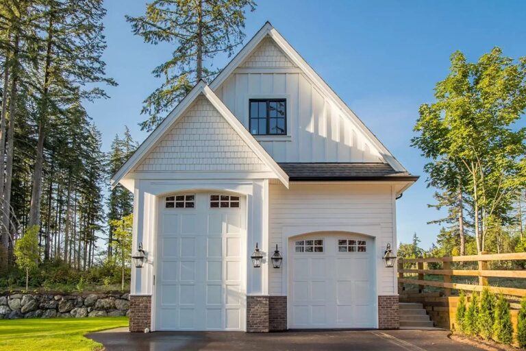 2-Bedroom 2-Story Garage Apartment with RV Garage (Floor Plan)