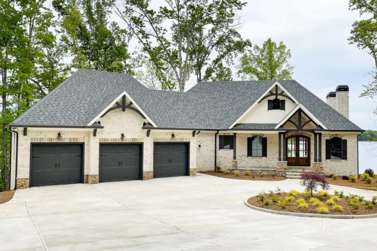 3-Bedroom 1-Story New American House with Bonus Drive-Under Garage (Floor Plan)