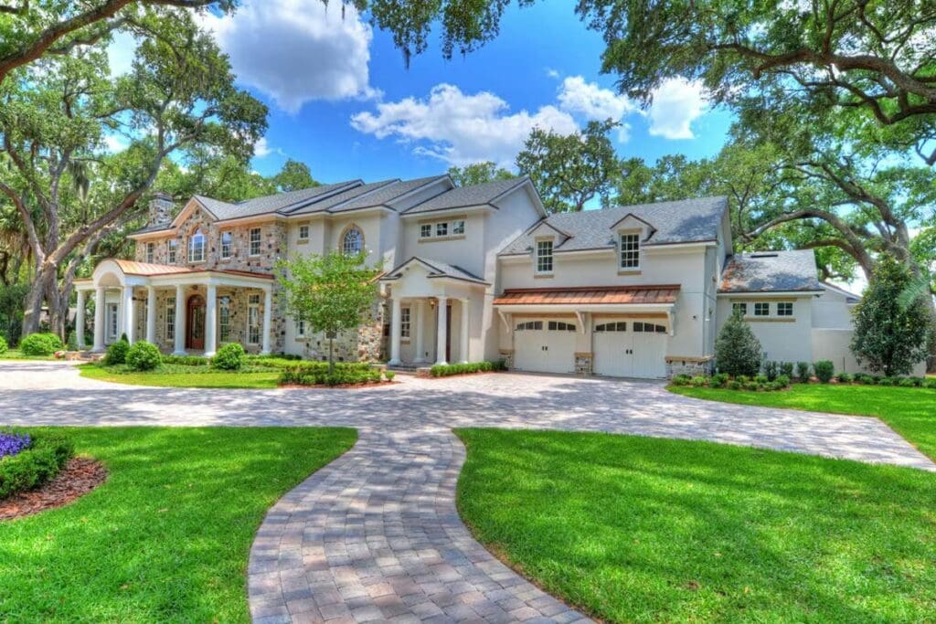 5-Bedroom Dual-Story Palatial Traditional Home with Elevator (Floor Plan)