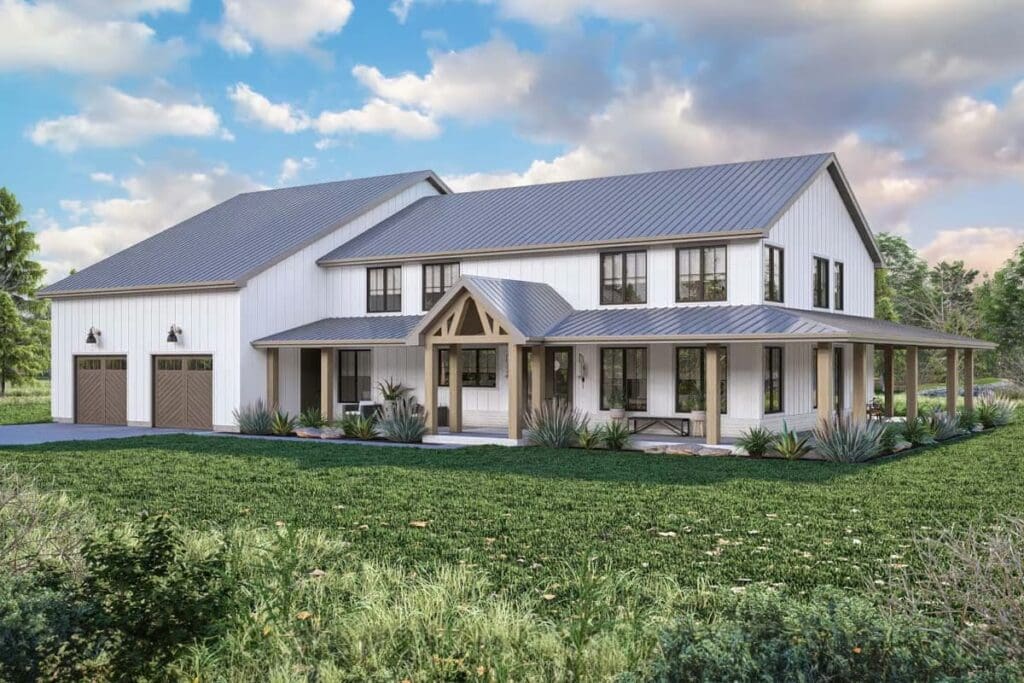 4-Bedroom 2-Story Modern Farmhouse With Expansive Storage and Outdoor Living (Floor Plan)