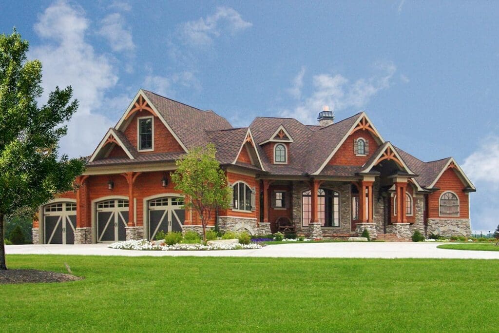 Elegant 7-Bedroom 1 Story Modern Farmhouse With Game Room & Side Entry Garage (Floor Plan)