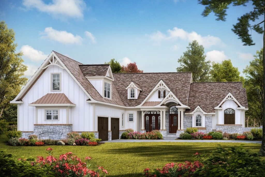 2-Story 7-Bedroom House with Expansive Lower Level (Floor Plan)
