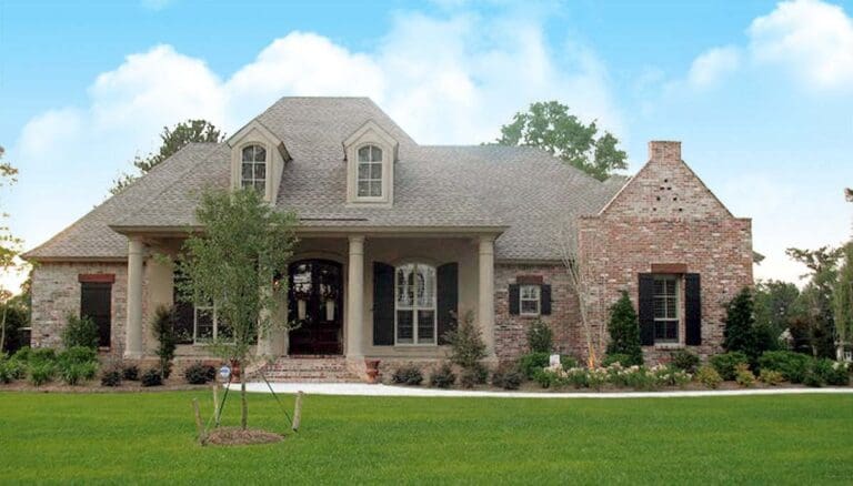 4-Bedroom 1-Story Modern Farmhouse With Bonus Room and Side-Entry 3-Car Garage (Floor Plan)