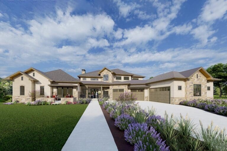 8-Bedroom 2-Story Home with Option to Finish Lower Level (Floor Plan)