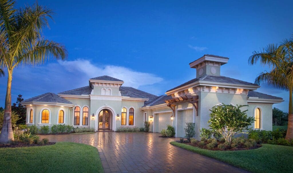 1-Story 4-Bedroom Coastal Contemporary House with Great Outdoor Living (Floor Plan)