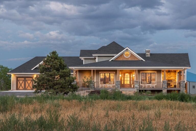 5-Bedroom 2-Story Modern Farmhouse With Optional Lower Level Retreat (Floor Plan)