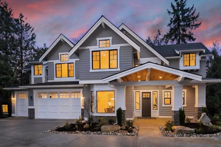 6-Bedroom 2-Story Modern Farmhouse With Walkout Basement & 3-Car Garage (Floor Plan)
