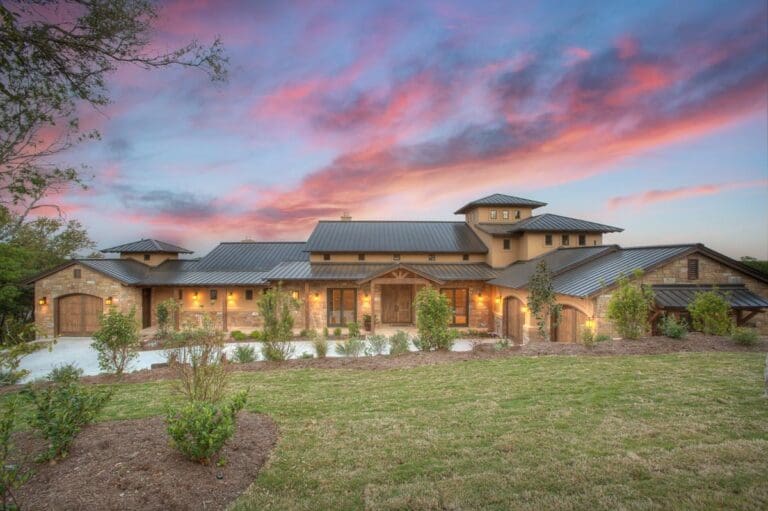 4-Bedroom Dual-Story Hill Country Home with Large Covered Porches (Floor Plan)