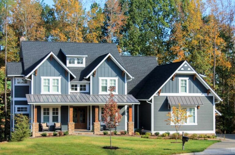 5-Bedroom 2-Story Craftsman House with Bonus Over Garage (Floor Plan)