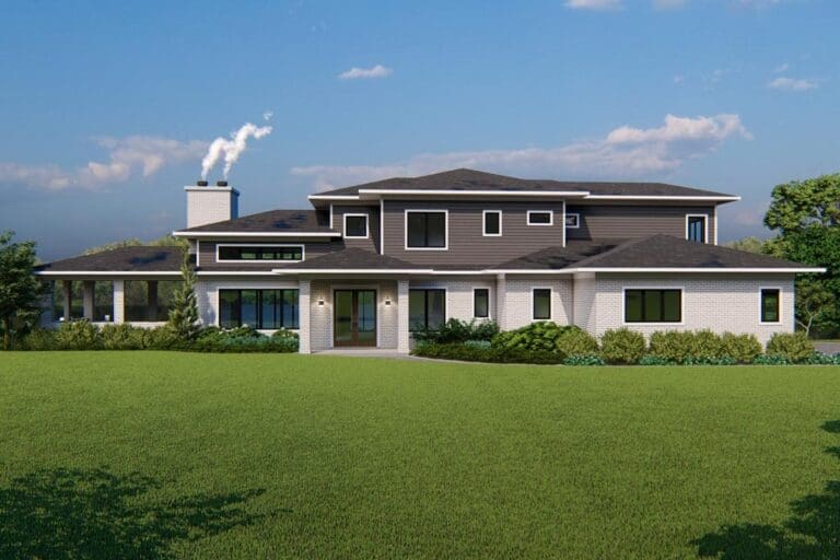 3-Bedroom 2-Story House with Infinity Pool (Floor Plan)