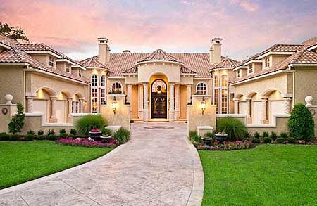 Expansive 4-Bedroom 2-Story Modern Farmhouse With Courtyard-Entry 5-Car Garage (Floor Plan)