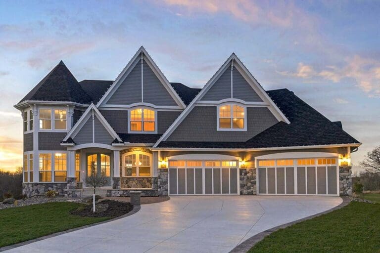 4-Bedroom 2-Story Modern Farmhouse With Optional Lower Level & 4-Car Garage (Floor Plan)