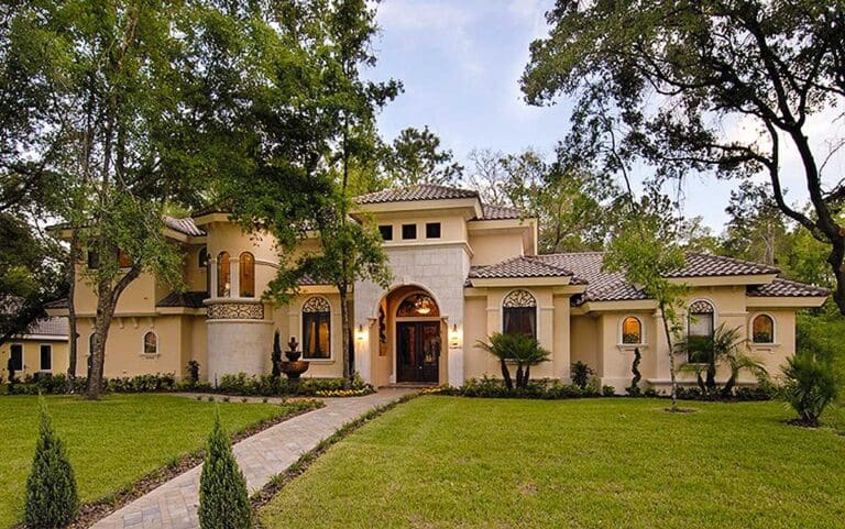 4-Bedroom 2-Story Luxury Farmhouse With Expansive Lanai & Three-Car Side Garage (Floor Plan)