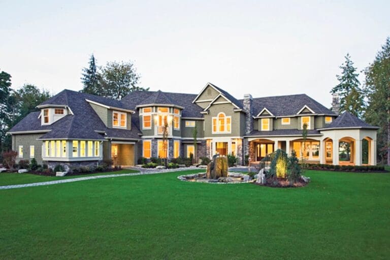 5-Bedroom 2-Story Shingle Home with Bonus Room with Fireplace (Floor Plan)