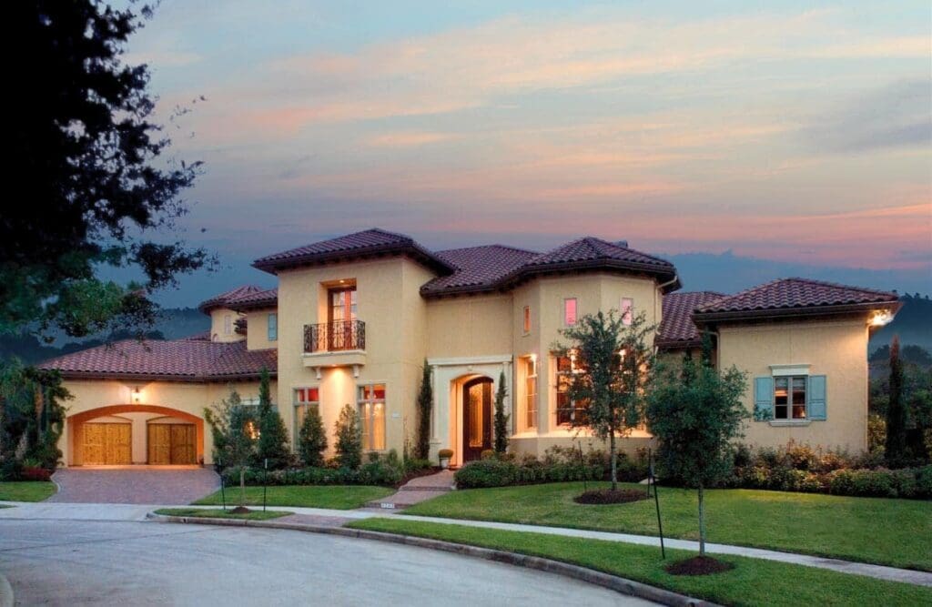 6-Bedroom 2-Story Modern Farmhouse With Courtyard Garage (Floor Plan)