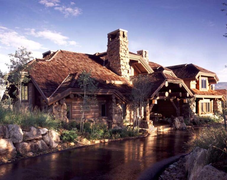 8-Bedroom 2-Story Mountain Home with In-Law Suite (Floor Plan)