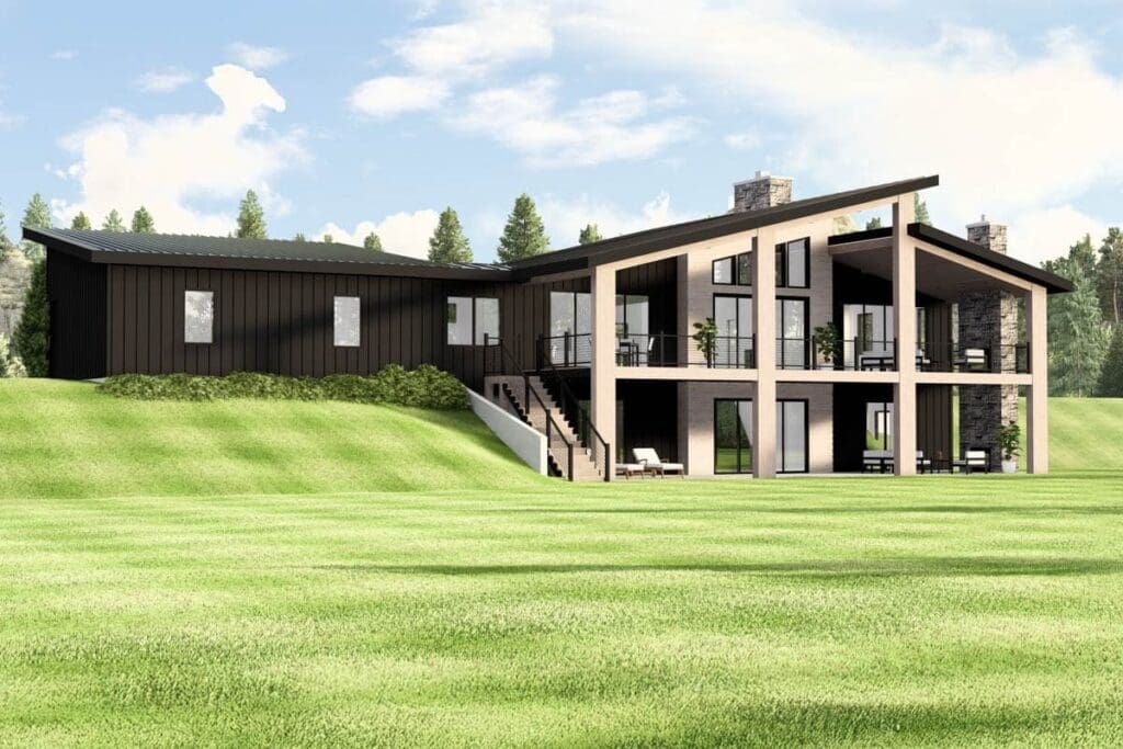 Charming 3-Bedroom Modern Farmhouse with Spacious Covered Patio (Floor Plan)