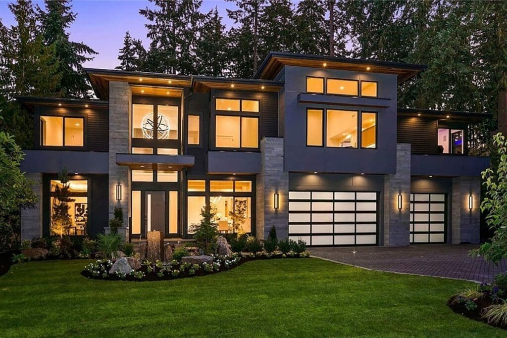 5-Bedroom 2-Story Modern House with Main Floor In-Law Suite (Floor Plan)