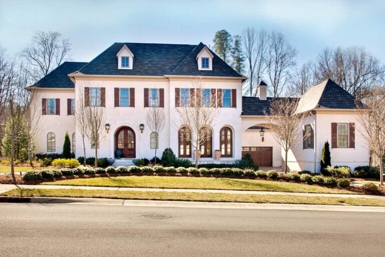 5-Bedroom 2-Story European House with Massive Game Room (Floor Plan)