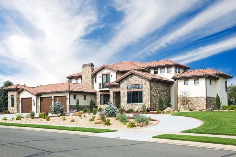 Dual-Story 5-Bedroom Mediterranean House with Main-Level Master (Floor Plan)