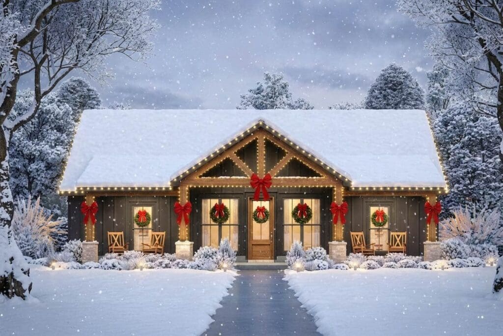 Charming 3-Bed 1-Story Farmhouse with Side-Entry Carport (Floor Plan)