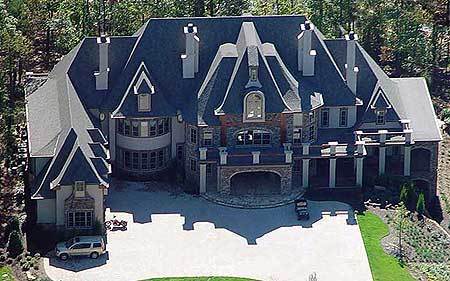 5-Bedroom 2-Story Storybook Castle Home With Stately Stone Exterior And 2-Story Grand Room (Floor Plan)